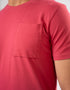PATCH POCKET CREW NECK TEE